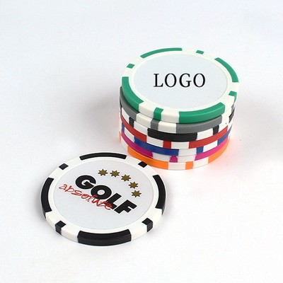 Poker Chip Ball Marker